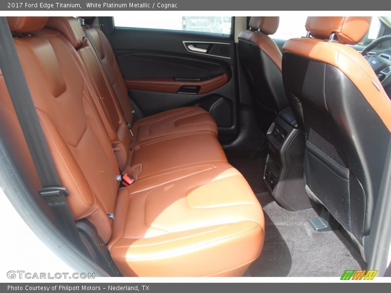 Rear Seat of 2017 Edge Titanium