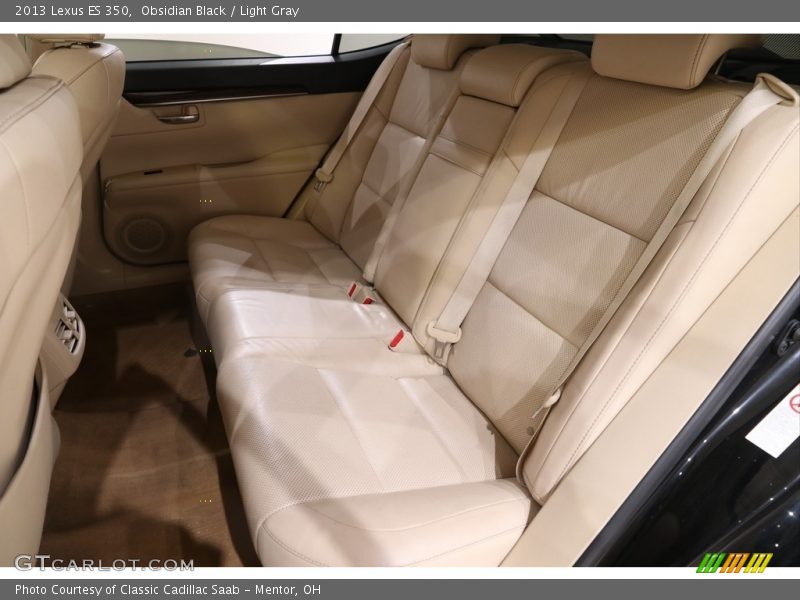 Obsidian Black / Light Gray 2013 Lexus ES 350