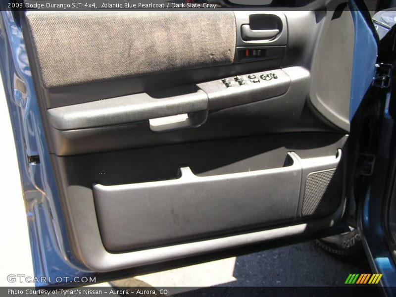 Atlantic Blue Pearlcoat / Dark Slate Gray 2003 Dodge Durango SLT 4x4