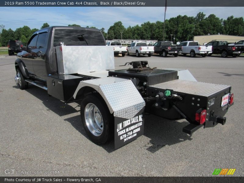 Black / Black/Diesel Gray 2019 Ram 5500 Tradesman Crew Cab 4x4 Chassis