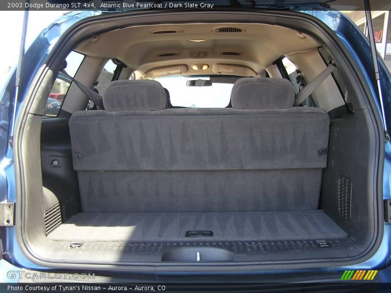 Atlantic Blue Pearlcoat / Dark Slate Gray 2003 Dodge Durango SLT 4x4