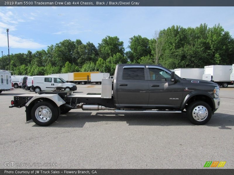 Black / Black/Diesel Gray 2019 Ram 5500 Tradesman Crew Cab 4x4 Chassis