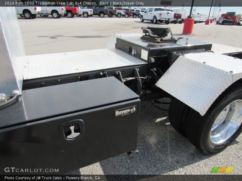 Black / Black/Diesel Gray 2019 Ram 5500 Tradesman Crew Cab 4x4 Chassis