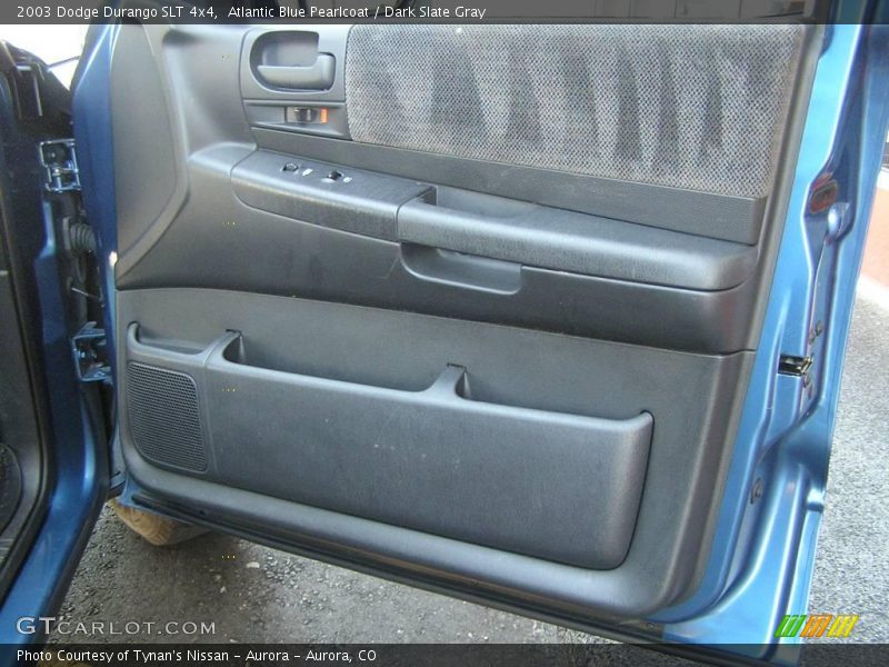 Atlantic Blue Pearlcoat / Dark Slate Gray 2003 Dodge Durango SLT 4x4