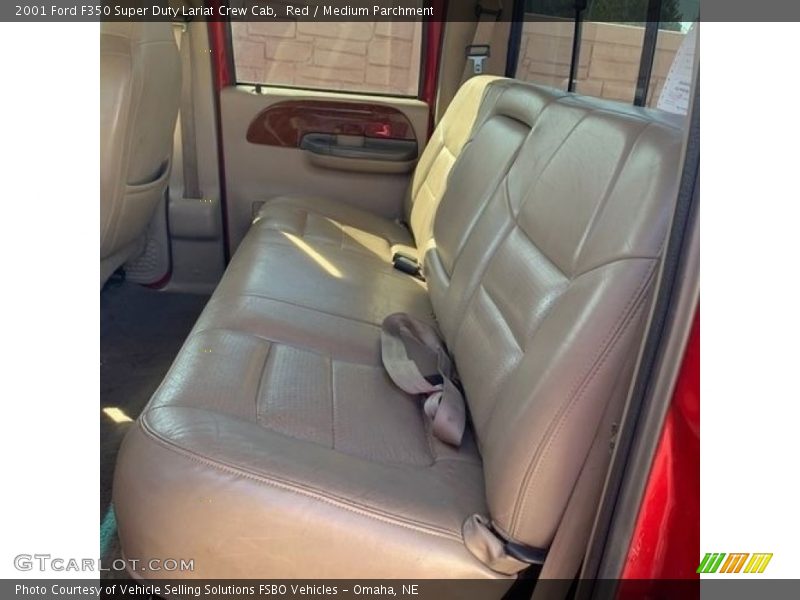 Rear Seat of 2001 F350 Super Duty Lariat Crew Cab