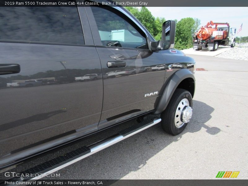 Black / Black/Diesel Gray 2019 Ram 5500 Tradesman Crew Cab 4x4 Chassis