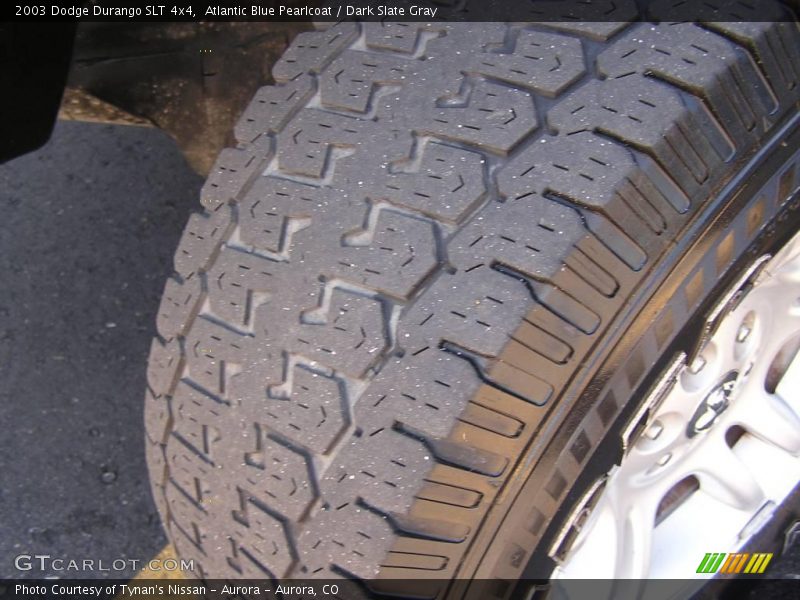 Atlantic Blue Pearlcoat / Dark Slate Gray 2003 Dodge Durango SLT 4x4