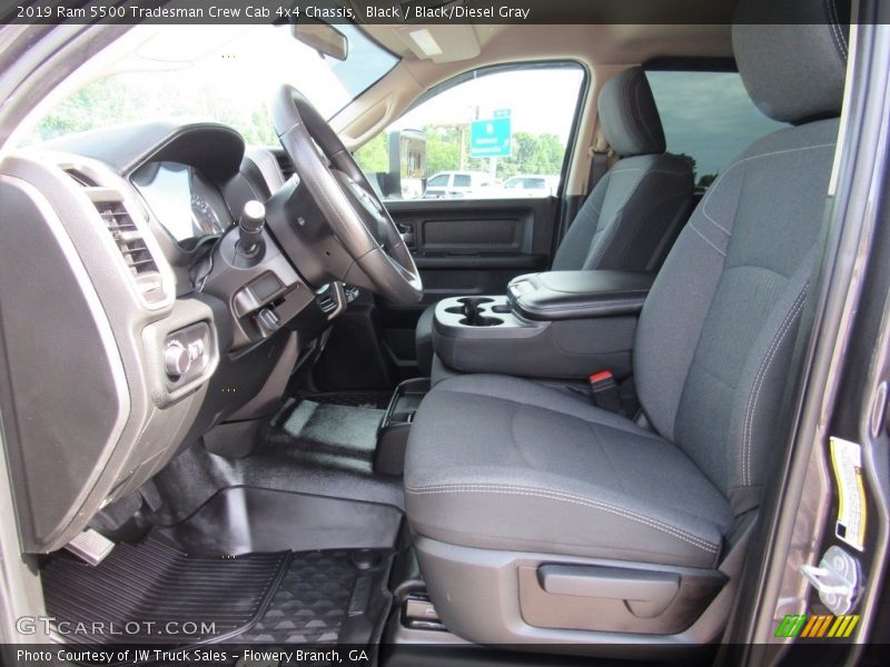 Black / Black/Diesel Gray 2019 Ram 5500 Tradesman Crew Cab 4x4 Chassis