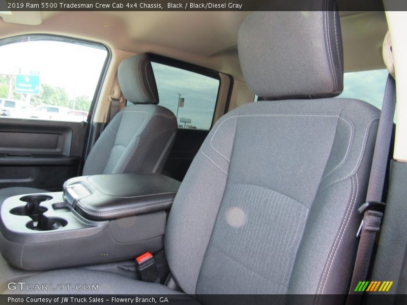 Black / Black/Diesel Gray 2019 Ram 5500 Tradesman Crew Cab 4x4 Chassis