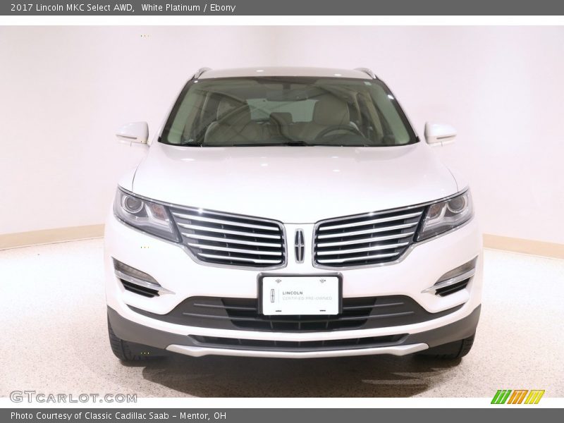 White Platinum / Ebony 2017 Lincoln MKC Select AWD