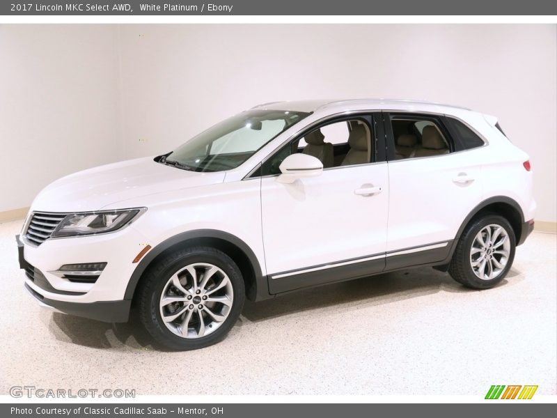 White Platinum / Ebony 2017 Lincoln MKC Select AWD