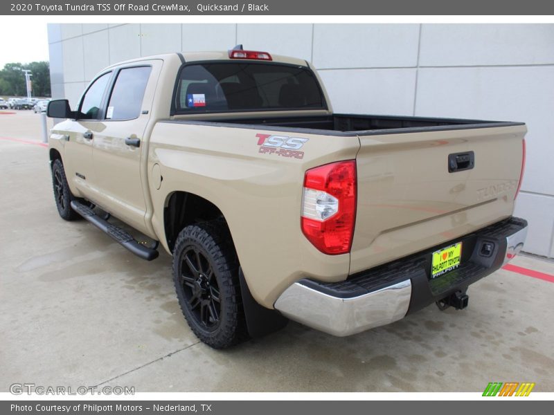 Quicksand / Black 2020 Toyota Tundra TSS Off Road CrewMax