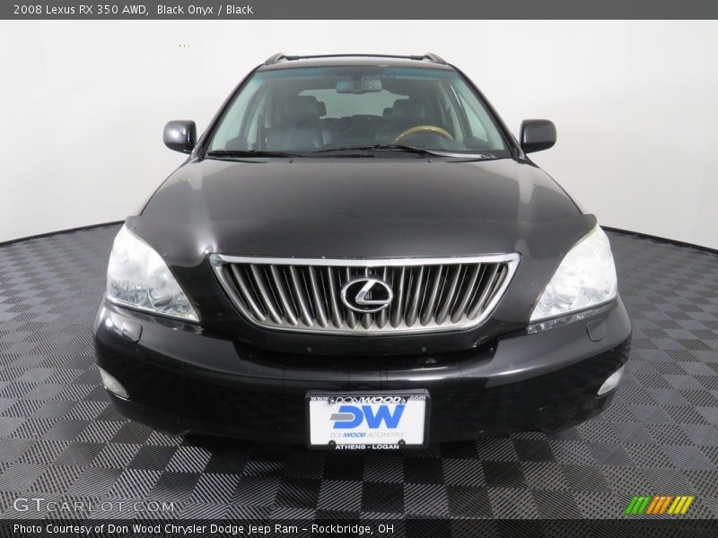 Black Onyx / Black 2008 Lexus RX 350 AWD