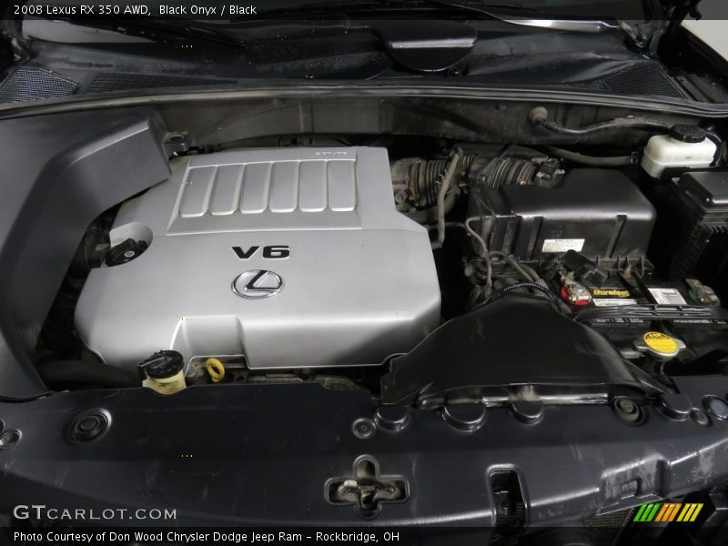Black Onyx / Black 2008 Lexus RX 350 AWD