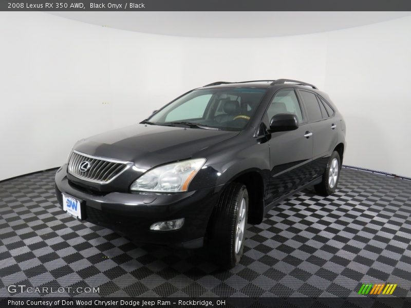 Black Onyx / Black 2008 Lexus RX 350 AWD