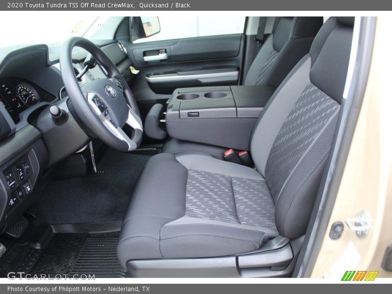 Quicksand / Black 2020 Toyota Tundra TSS Off Road CrewMax