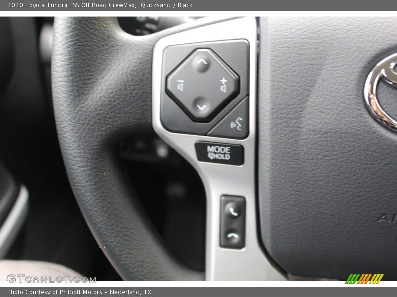 Quicksand / Black 2020 Toyota Tundra TSS Off Road CrewMax