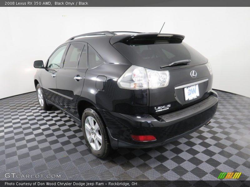 Black Onyx / Black 2008 Lexus RX 350 AWD