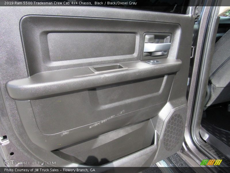 Black / Black/Diesel Gray 2019 Ram 5500 Tradesman Crew Cab 4x4 Chassis