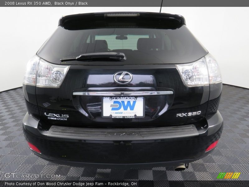 Black Onyx / Black 2008 Lexus RX 350 AWD