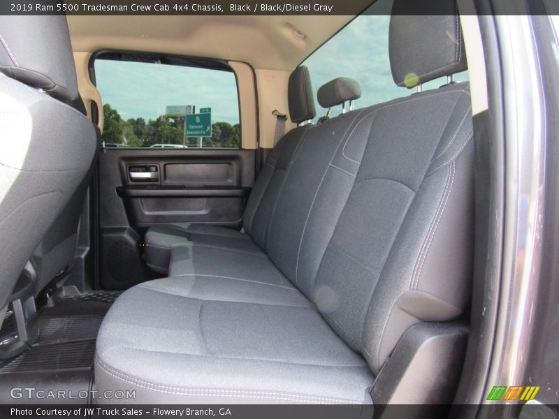 Black / Black/Diesel Gray 2019 Ram 5500 Tradesman Crew Cab 4x4 Chassis