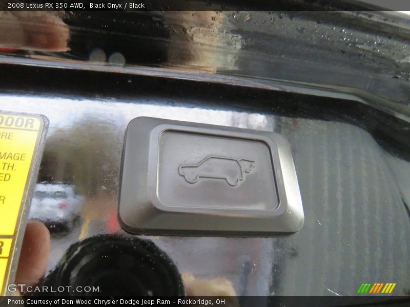Black Onyx / Black 2008 Lexus RX 350 AWD