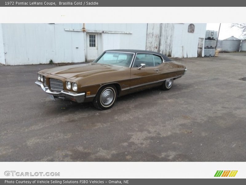 Front 3/4 View of 1972 LeMans Coupe