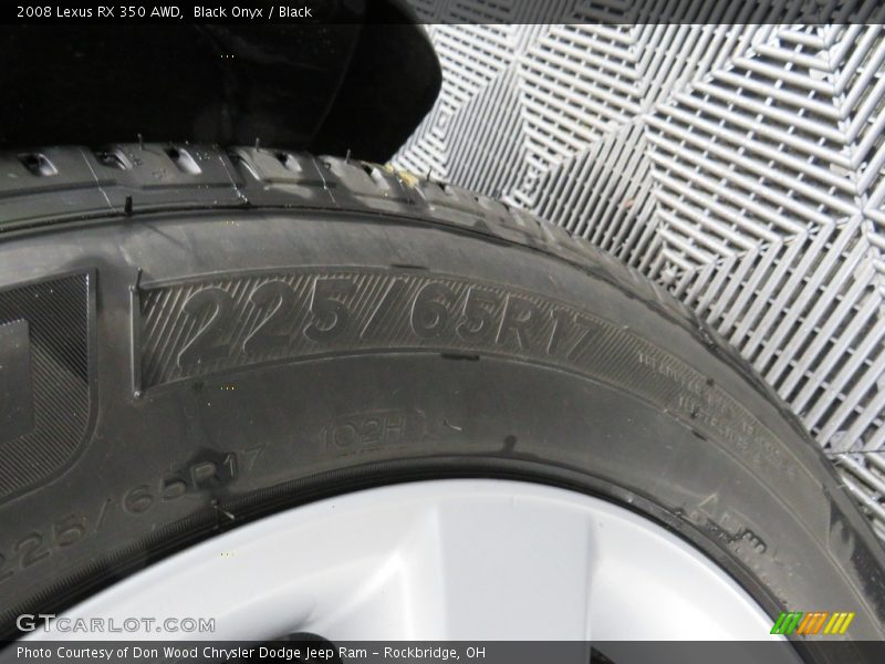 Black Onyx / Black 2008 Lexus RX 350 AWD
