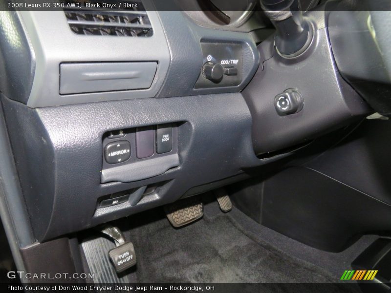 Black Onyx / Black 2008 Lexus RX 350 AWD