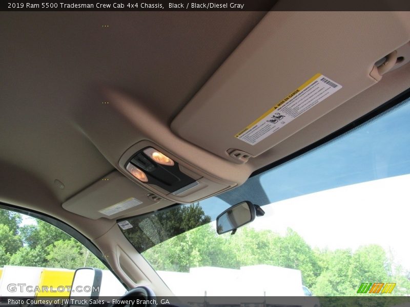 Black / Black/Diesel Gray 2019 Ram 5500 Tradesman Crew Cab 4x4 Chassis