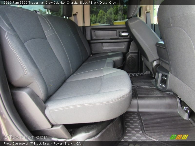 Black / Black/Diesel Gray 2019 Ram 5500 Tradesman Crew Cab 4x4 Chassis