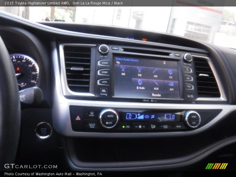 Ooh La La Rouge Mica / Black 2015 Toyota Highlander Limited AWD