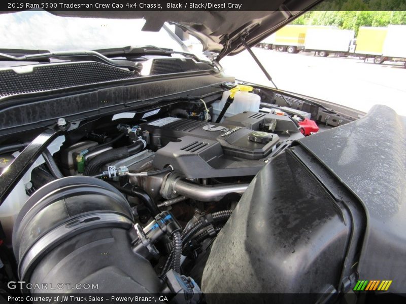 Black / Black/Diesel Gray 2019 Ram 5500 Tradesman Crew Cab 4x4 Chassis