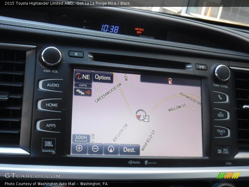 Ooh La La Rouge Mica / Black 2015 Toyota Highlander Limited AWD
