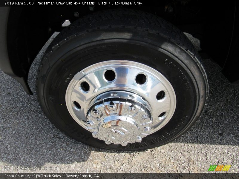 Black / Black/Diesel Gray 2019 Ram 5500 Tradesman Crew Cab 4x4 Chassis
