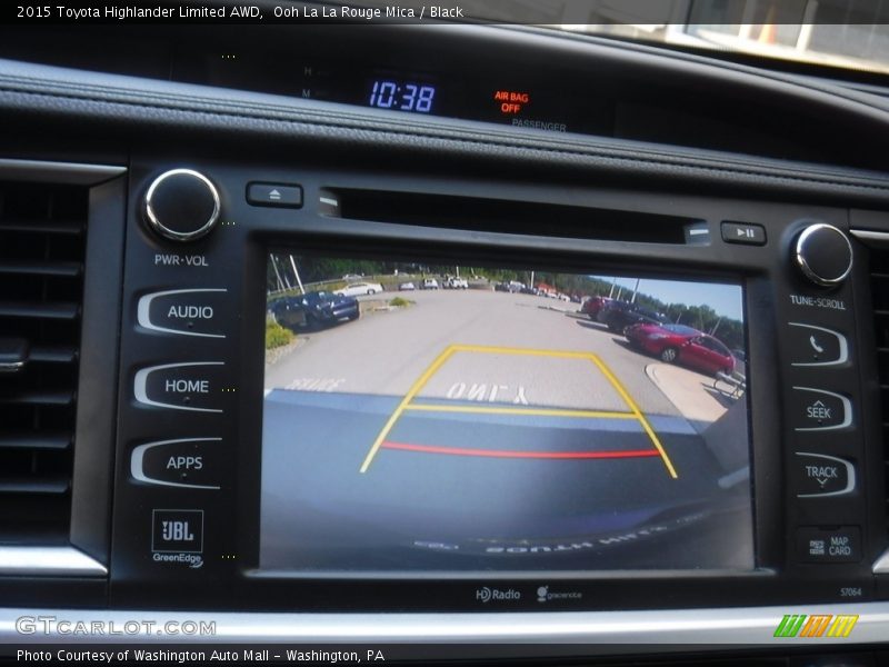 Ooh La La Rouge Mica / Black 2015 Toyota Highlander Limited AWD