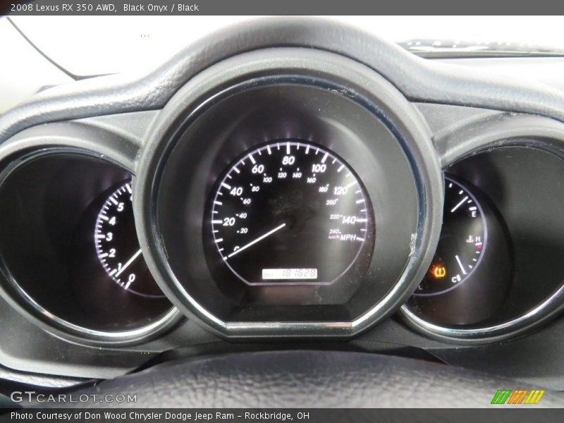 Black Onyx / Black 2008 Lexus RX 350 AWD