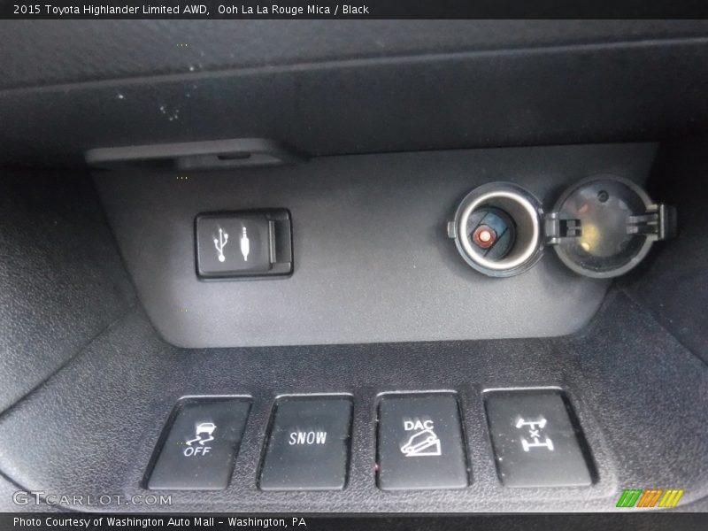 Ooh La La Rouge Mica / Black 2015 Toyota Highlander Limited AWD