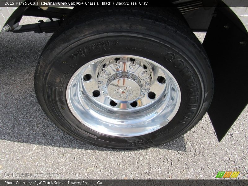 Black / Black/Diesel Gray 2019 Ram 5500 Tradesman Crew Cab 4x4 Chassis