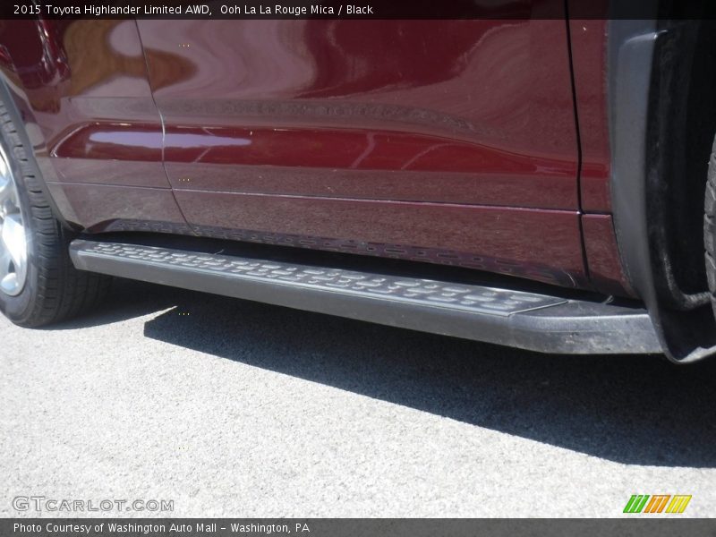 Ooh La La Rouge Mica / Black 2015 Toyota Highlander Limited AWD
