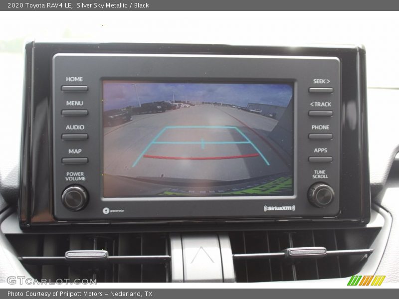Silver Sky Metallic / Black 2020 Toyota RAV4 LE