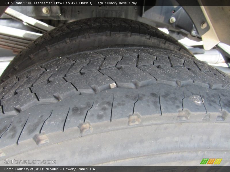 Black / Black/Diesel Gray 2019 Ram 5500 Tradesman Crew Cab 4x4 Chassis