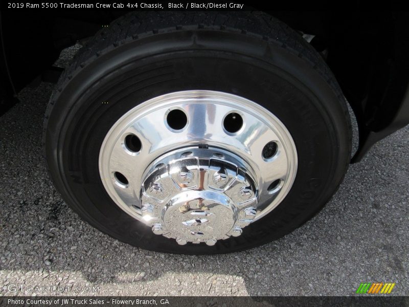 Black / Black/Diesel Gray 2019 Ram 5500 Tradesman Crew Cab 4x4 Chassis