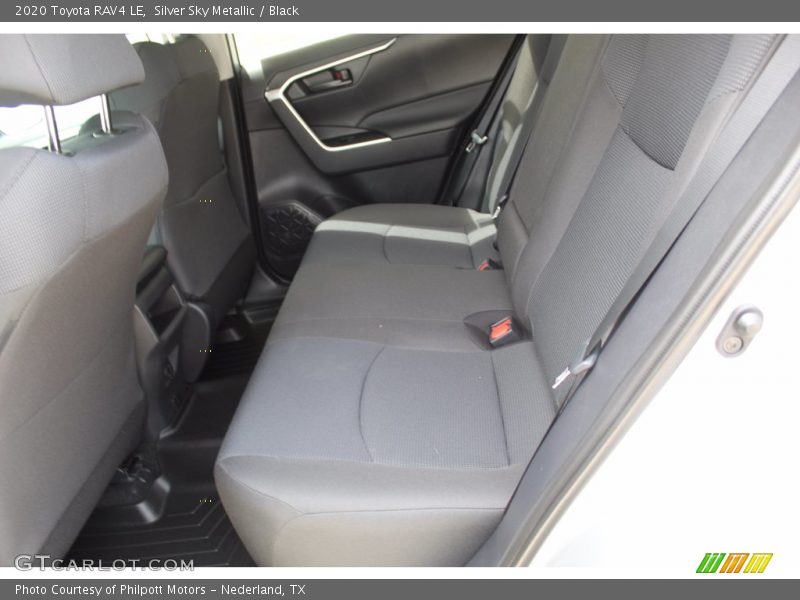 Silver Sky Metallic / Black 2020 Toyota RAV4 LE