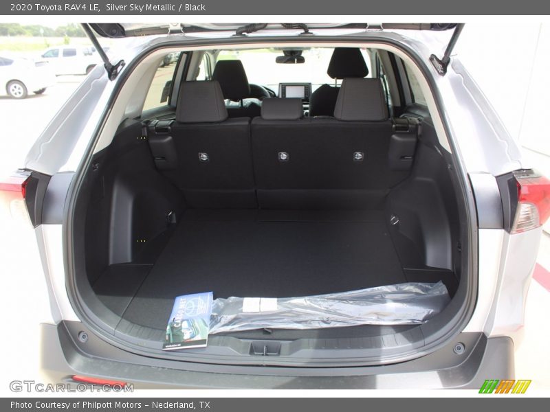 Silver Sky Metallic / Black 2020 Toyota RAV4 LE