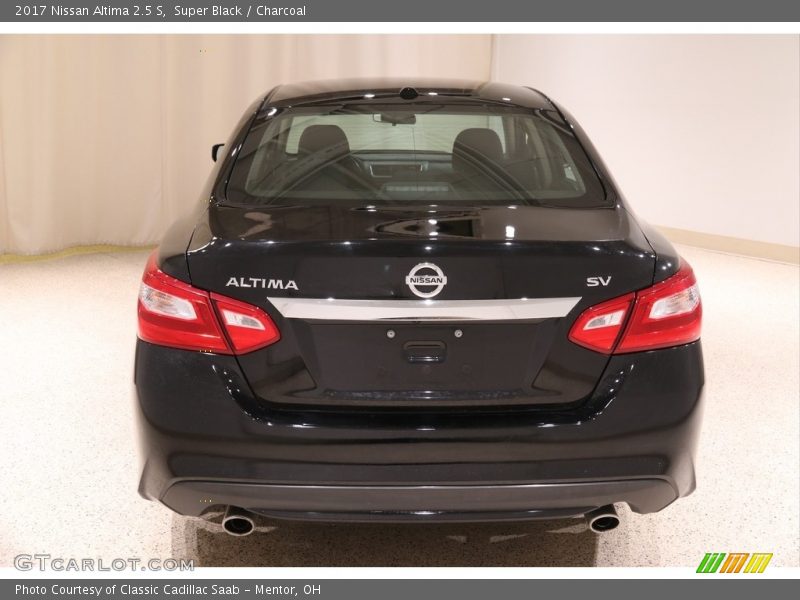 Super Black / Charcoal 2017 Nissan Altima 2.5 S