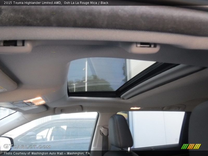 Ooh La La Rouge Mica / Black 2015 Toyota Highlander Limited AWD