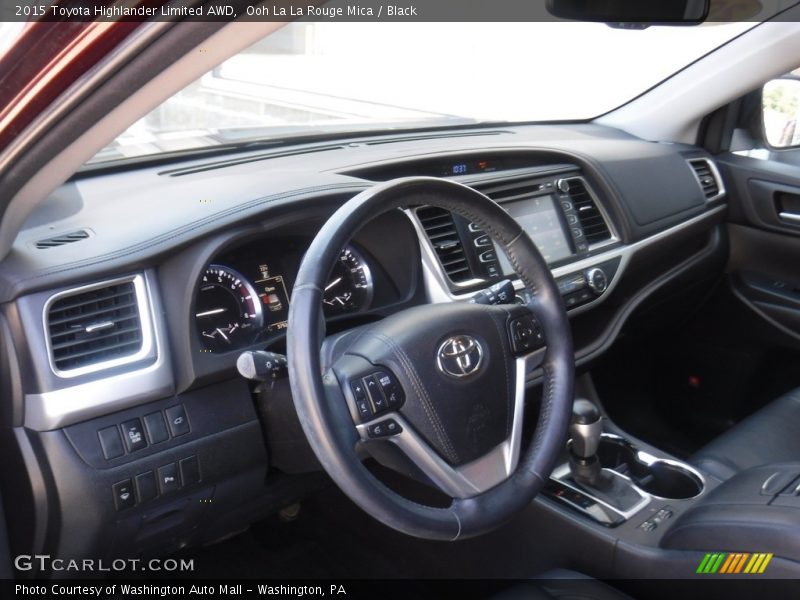 Ooh La La Rouge Mica / Black 2015 Toyota Highlander Limited AWD
