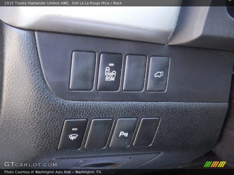 Ooh La La Rouge Mica / Black 2015 Toyota Highlander Limited AWD