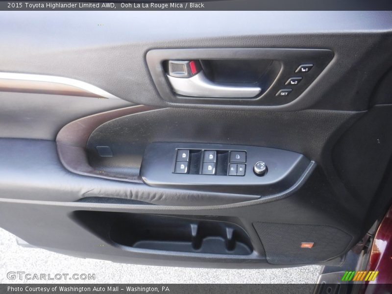 Ooh La La Rouge Mica / Black 2015 Toyota Highlander Limited AWD